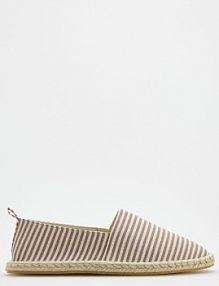 Bawełniane espadryle Reserved brązowe męskie 201CR-88X