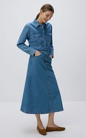 Zamszowe baleriny z ćwiekami Reserved pomarańczowe damskie 392CP-23X