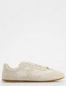 Sneakersy z łączonych materiałów Reserved beżowe damskie 430CP-08X