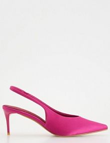 Czółenka na szpilce Reserved fuksja 507CP-43X
