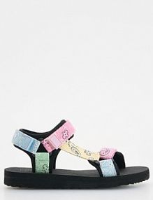 Lekkie sandały na rzep Reserved wielobarwny dziecięce 668DL-MLC