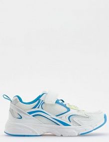 Sneakersy na rzepy Reserved białe dziecięce 733FS-00X