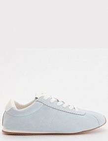 Jasnoniebieskie sneakersy z imitacji zamszu House damskie 763DU-05X