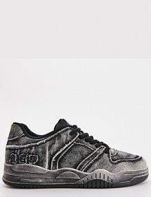 Grafitowe sneakersy z efektem sprania House wielobarwny męskie 764DW-MLC