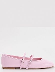 Różowe baleriny typu Mary Jane z klamerkami House pastelowy/różowe damskie 780DU-03X