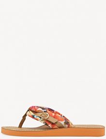 Japonki Tamaris pomarańczowe damskie