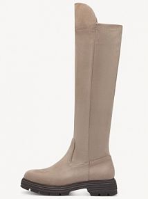 Kozaki Tamaris beżowe damskie