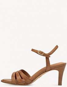 Sandały na szpilce Tamaris brązowe
