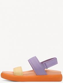 Klapki eleganckie Tamaris lila damskie