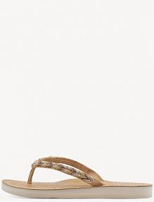 Japonki Tamaris metaliczny damskie