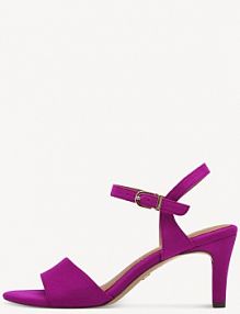 Sandały na szpilce Tamaris różowe