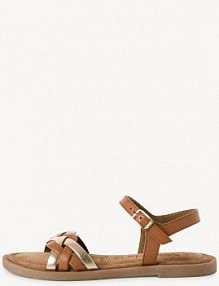 Sandały Tamaris brązowe damskie