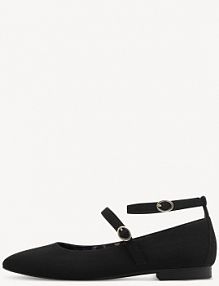 Baleriny Tamaris czarne damskie