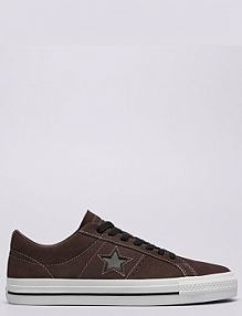 Sneakersy Converse czerwone męskie One Star Pro