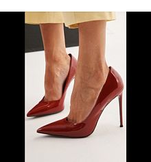 Czółenka Carinii czerwone