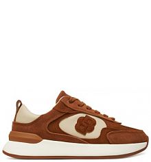 Sneakersy BOSS brązowe damskie 