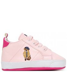 Sneakersy Polo Ralph Lauren różowe dziecięce 