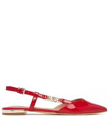 Sandały Guess czerwone damskie 