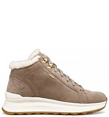 Sneakersy Geox brązowe damskie 