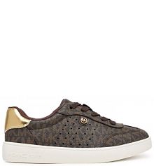 Sneakersy MICHAEL Michael Kors brązowe dziecięce 
