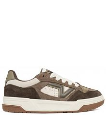 Sneakersy Vans brązowe męskie 