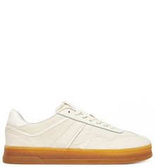 Sneakersy Tommy Jeans beżowe damskie 