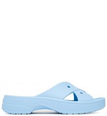 Klapki Crocs niebieskie damskie 