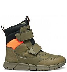 Śniegowce Geox khaki dziecięce 