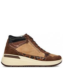 Sneakersy Ara brązowe damskie 