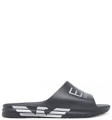 Klapki EA7 Emporio Armani szare męskie 