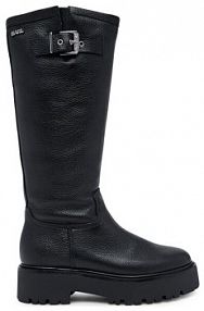 Kozaki KARL LAGERFELD czarne damskie 