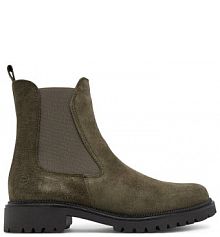 Botki Tamaris khaki damskie 