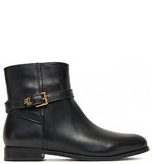 Botki LAUREN RALPH LAUREN czarne damskie 