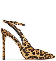 Sandały na szpilce Marciano Guess beżowe 