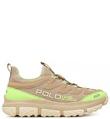 Sneakersy Polo Ralph Lauren beżowe damskie 