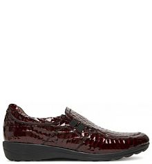 Półbuty Caprice bordowy damskie 