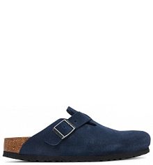 Klapki Birkenstock granatowe damskie 