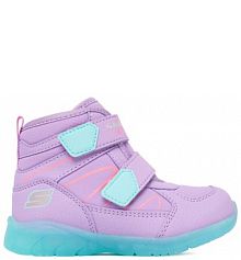 Śniegowce Skechers fioletowe dziecięce 