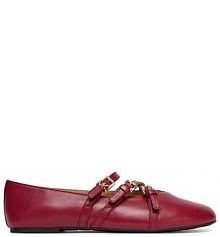 Baleriny MICHAEL Michael Kors bordowy damskie 