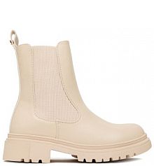 Botki DeeZee beżowe dziecięce 