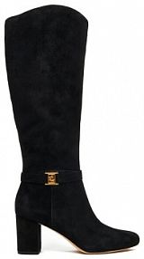 Kozaki na obcasie LAUREN RALPH LAUREN czarne 