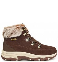 Buty trekkingowe wysokie Skechers brązowe damskie 