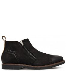 Trzewiki Bugatti czarne męskie 