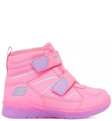 Śniegowce Skechers różowe dziecięce 