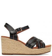 Espadryle Clarks czarne damskie 