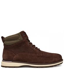 Trzewiki Tommy Hilfiger brązowe męskie 