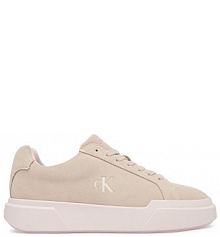 Sneakersy Calvin Klein beżowe damskie 