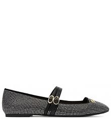 Baleriny Liu Jo czarne damskie 