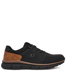 Półbuty Bugatti czarne męskie 