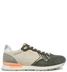 Sneakersy Pepe Jeans zielone damskie 